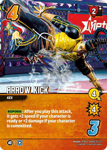 Arrow Kick (Alternate Art) [Challenger Series: Street Fighter 6]