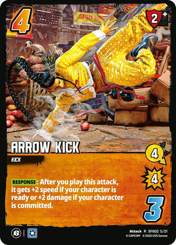 Arrow Kick [Challenger Series: Street Fighter 6]
