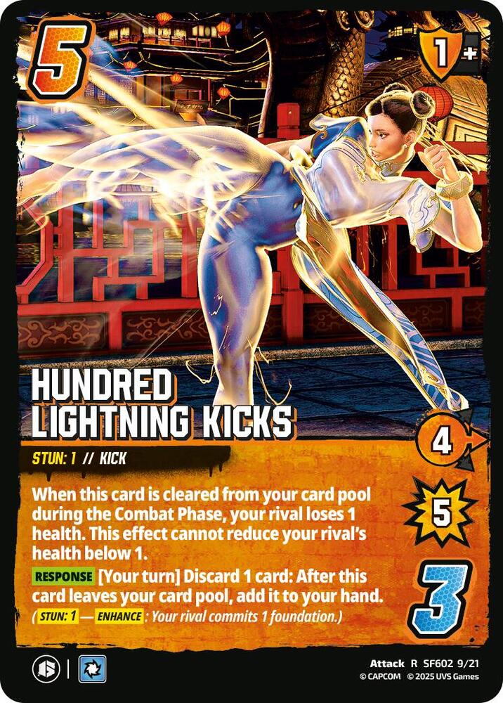 Hundred Lightning Kicks [Challenger Series: Street Fighter 6]