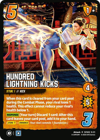 Hundred Lightning Kicks [Challenger Series: Street Fighter 6]