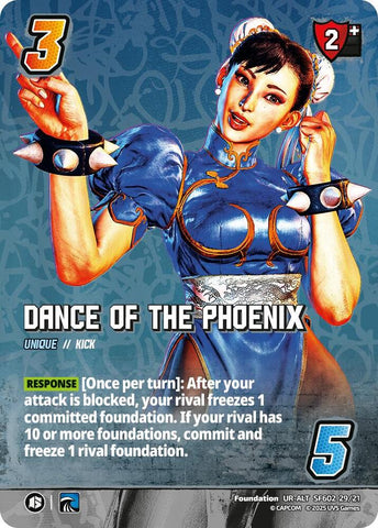 Dance of the Phoenix (Alternate Art) [Challenger Series: Street Fighter 6]