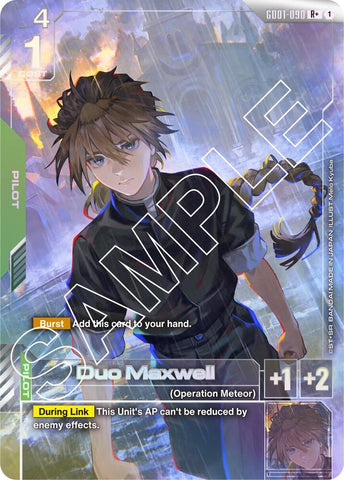 Duo Maxwell (R+) (GD01-090) - Newtype Rising (GD01)