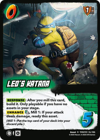 Leo's Katana [Teenage Mutant Ninja Turtles]