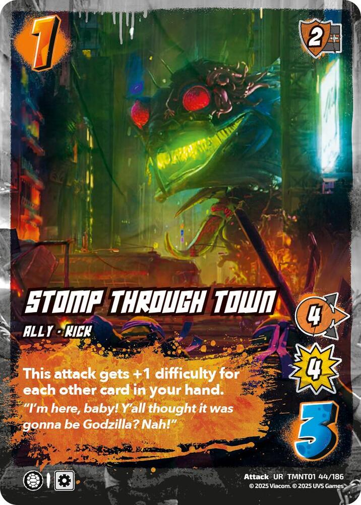 Stomp Through Town [Teenage Mutant Ninja Turtles]