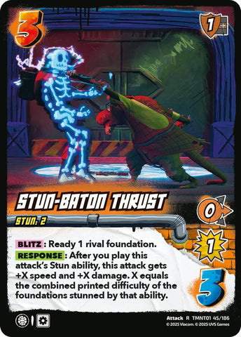 Stun-Baton Thrust [Teenage Mutant Ninja Turtles]