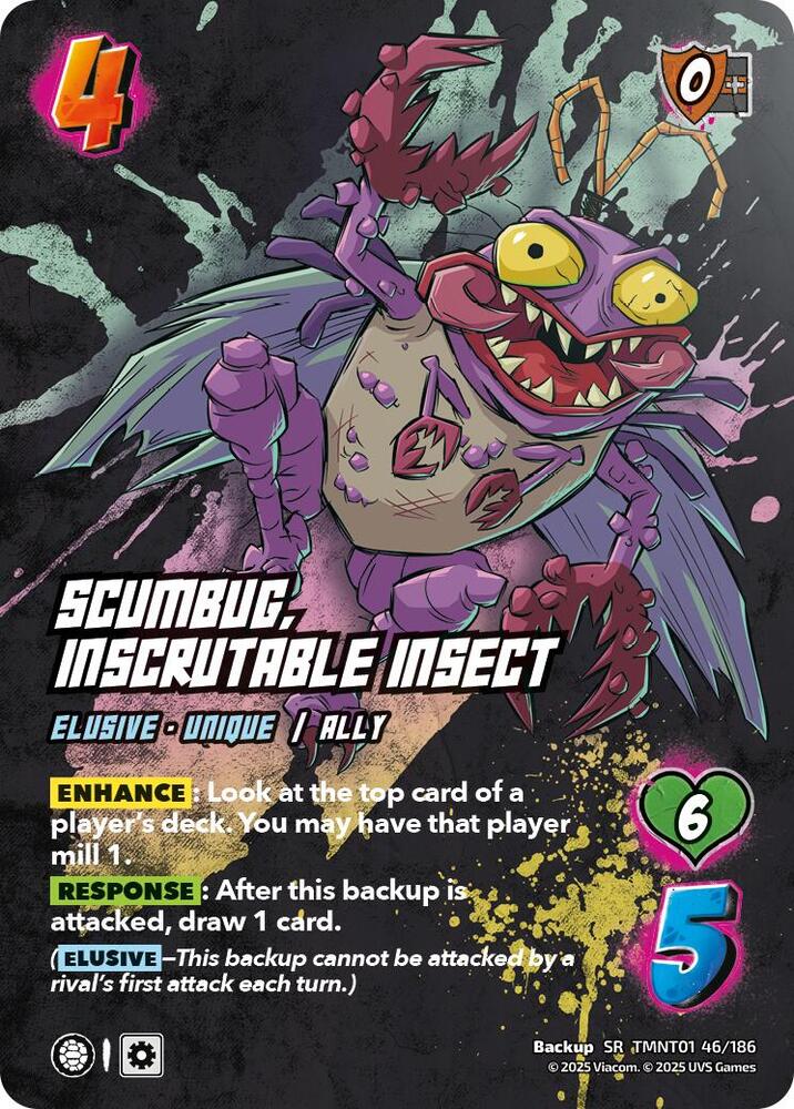 Scumbug, Inscrutable Insect [Teenage Mutant Ninja Turtles]