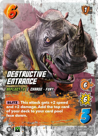 Destructive Entrance [Teenage Mutant Ninja Turtles]