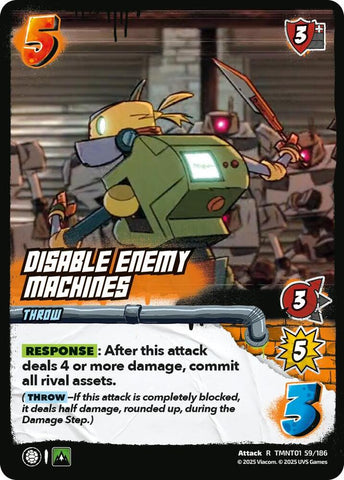 Disable Enemy Machines [Teenage Mutant Ninja Turtles]