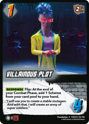 Villainous Plot [Teenage Mutant Ninja Turtles]