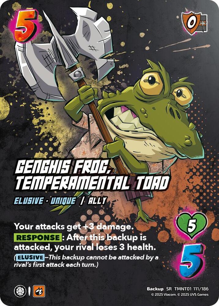 Genghis Frog, Temperamental Toad [Teenage Mutant Ninja Turtles]