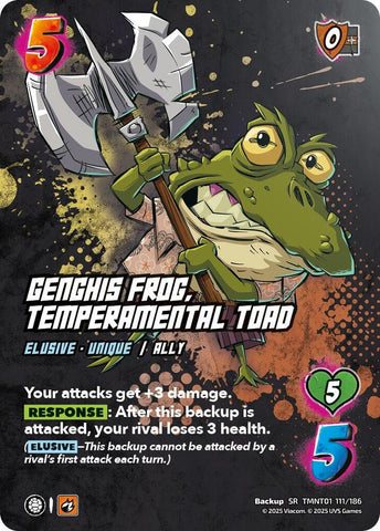 Genghis Frog, Temperamental Toad [Teenage Mutant Ninja Turtles]