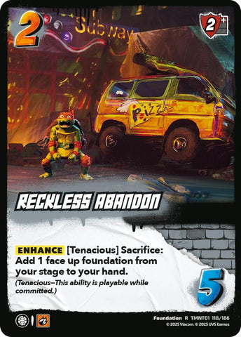 Reckless Abandon [Teenage Mutant Ninja Turtles]