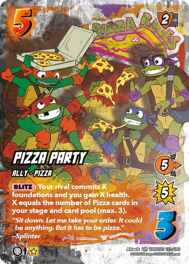 Pizza Party [Teenage Mutant Ninja Turtles]
