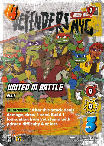 United in Battle [Teenage Mutant Ninja Turtles]