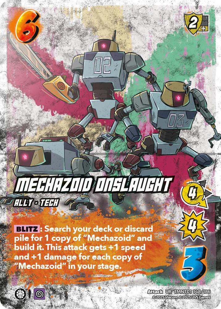 Mechazoid Onslaught [Teenage Mutant Ninja Turtles]