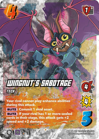 Wingnut's Sabotage [Teenage Mutant Ninja Turtles]