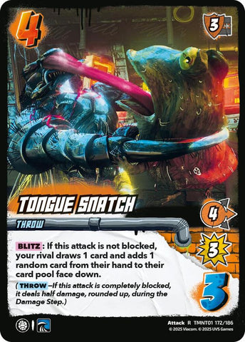 Tongue Snatch [Teenage Mutant Ninja Turtles]
