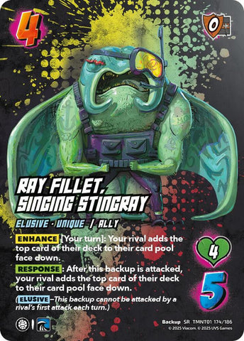 Ray Fillet, Singing Stingray [Teenage Mutant Ninja Turtles]