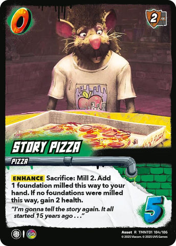 Story Pizza [Teenage Mutant Ninja Turtles]