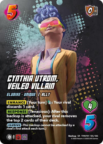 Cynthia Utrom, Veiled Villain [Teenage Mutant Ninja Turtles]