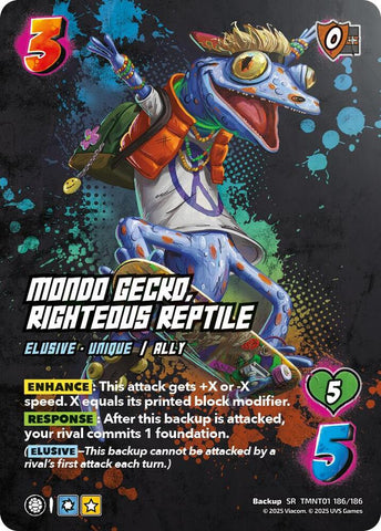Mondo Gecko, Righteous Reptile [Teenage Mutant Ninja Turtles]