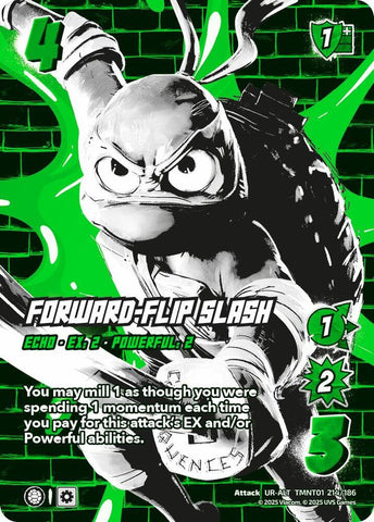 Forward-Flip Slash (Alternate Art) [Teenage Mutant Ninja Turtles]