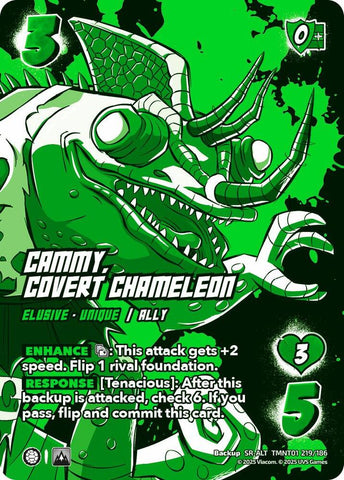 Cammy, Covert Chameleon (Alternate Art) [Teenage Mutant Ninja Turtles]