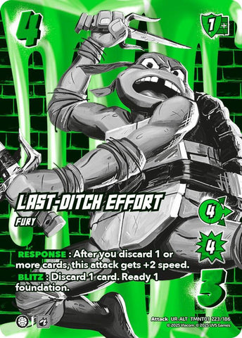 Last-Ditch Effort (Alternate Art) [Teenage Mutant Ninja Turtles]
