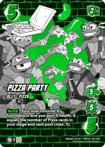 Pizza Party (Alternate Art) [Teenage Mutant Ninja Turtles]