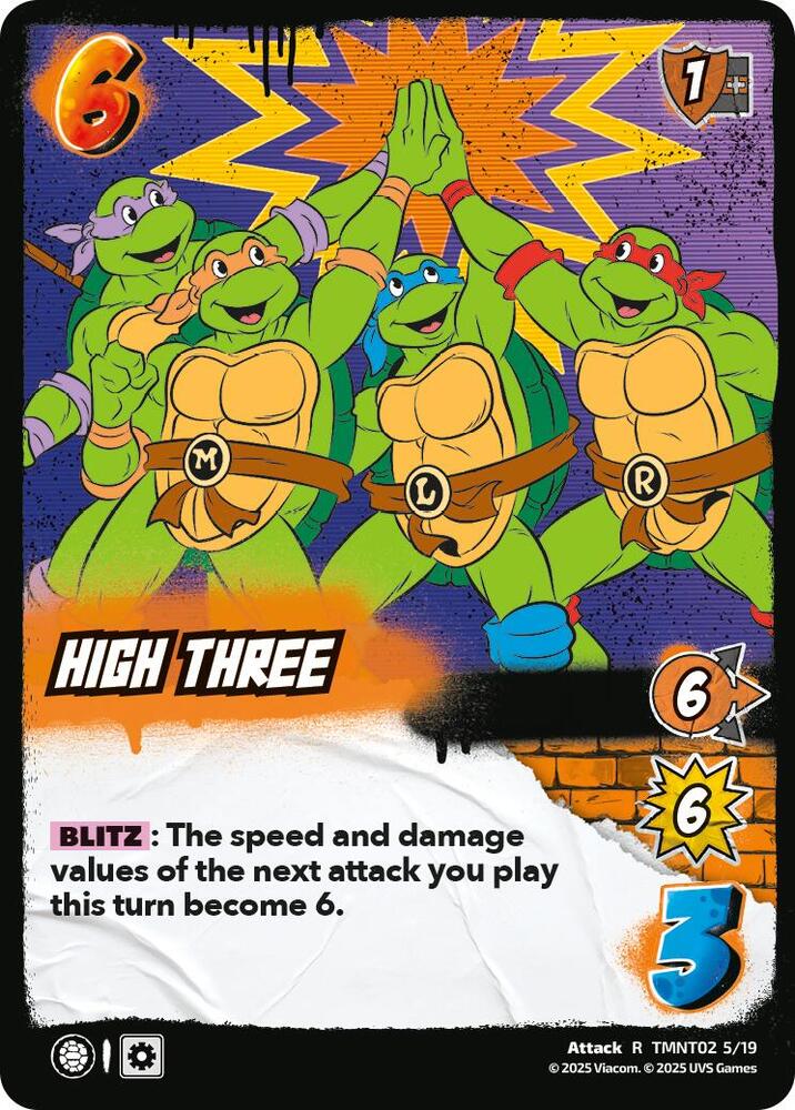 High Three (TMNT02) [Teenage Mutant Ninja Turtles]
