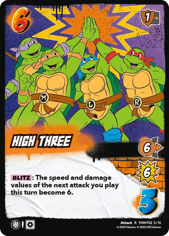 High Three (TMNT02) [Teenage Mutant Ninja Turtles]