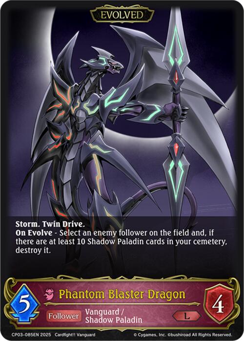 Phantom Blaster Dragon (Evolved) (CP03-085EN) [Cardfight!! Vanguard]