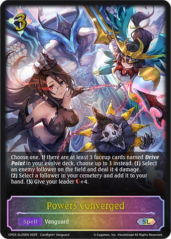 Powers Converged (CP03-SL25EN) [Cardfight!! Vanguard]