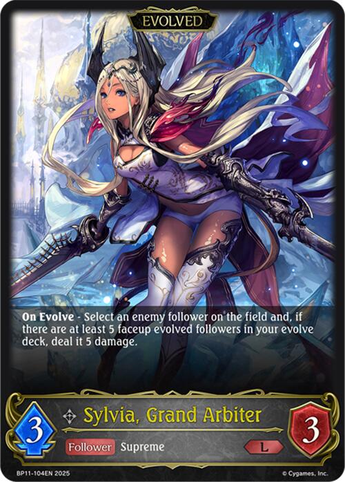 Sylvia, Grand Arbiter (Evolved) (BP11-104EN) [Bullet of Fate]
