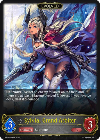 Sylvia, Grand Arbiter (Evolved) (BP11-104EN) [Bullet of Fate]