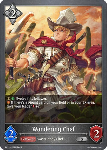 Wandering Chef - P25 (Foil) (BP11-P25EN) [Bullet of Fate]