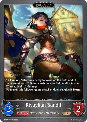 Rivaylian Bandit (Evolved) - P28 (Foil) (BP11-P28EN) [Bullet of Fate]