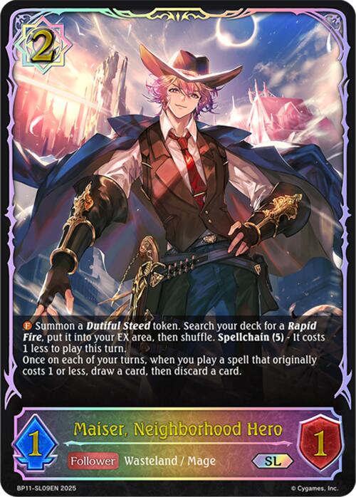 Maiser, Neighborhood Hero (BP11-SL09EN) [Bullet of Fate]
