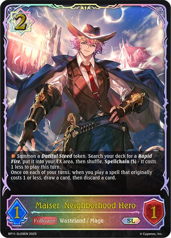 Maiser, Neighborhood Hero (BP11-SL09EN) [Bullet of Fate]