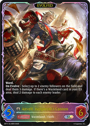 Anvelt, Judgment's Cannon (Evolved) (BP11-SL18EN) [Bullet of Fate]