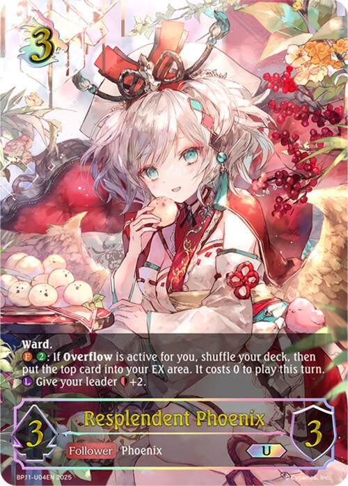 Resplendent Phoenix (BP11-U04EN) [Bullet of Fate]