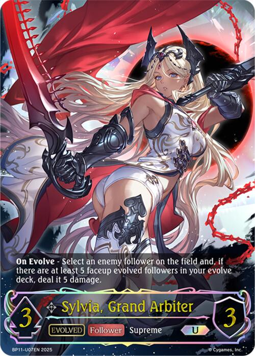 Sylvia, Grand Arbiter (Evolved) (BP11-U07EN) [Bullet of Fate]
