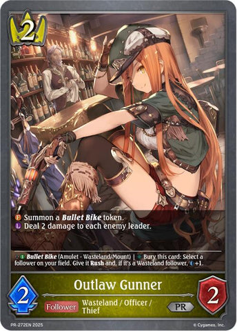 Outlaw Gunner (PR-272EN) [Promotional Cards]
