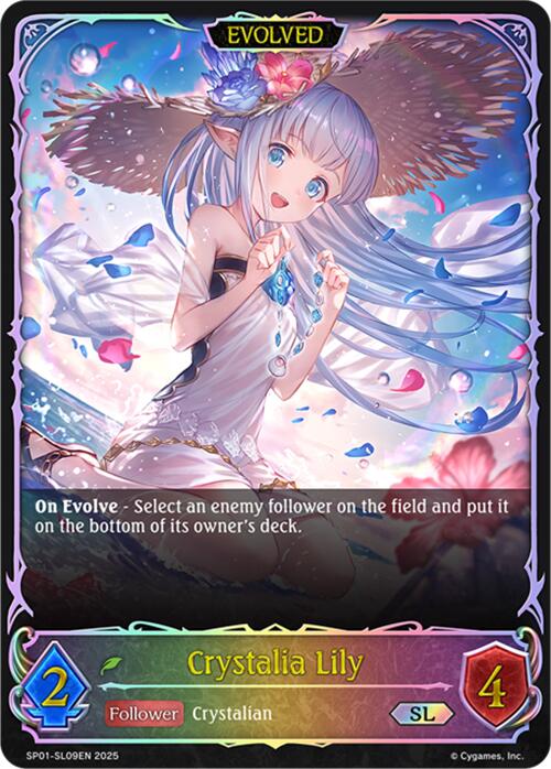 Crystalia Lily (Evolved) (SL) (SP01-SL09EN) [Seaside Memories]