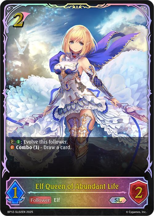 Elf Queen of Abundant Life  (BP12-SL02EN) [Worldreaver’s Descent]