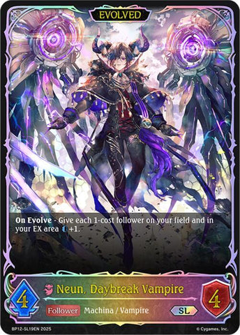 Neun, Daybreak Vampire (Evolved) (BP12-SL19EN) [Worldreaver’s Descent]