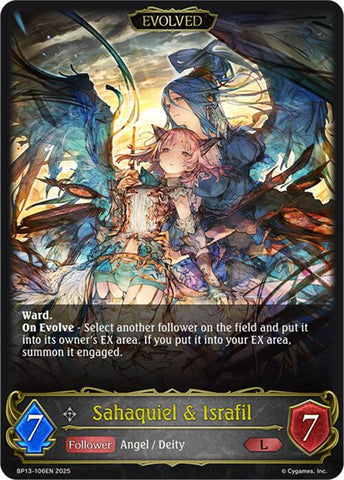 Sahaquiel & Israfil (Evolved) (BP13-106EN) [Dominion of Darkness]