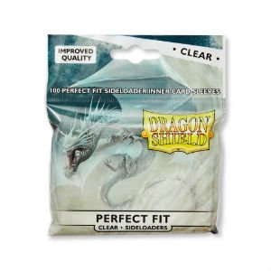 Dragon Shield: Perfect Fit Side Loader Sleeves (100): Clear