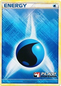 Water Energy (2010 Play Pokemon Promo) [League & Championship Cards]