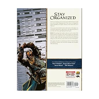 D&D 4th Edition: Character Record Sheets And Power Cards